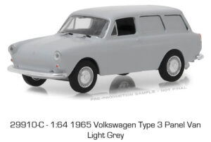 1965 Volkswagen Type-3 Squareback Panel in Light Gray - Estate Wagons Series 1 at diecastdepot