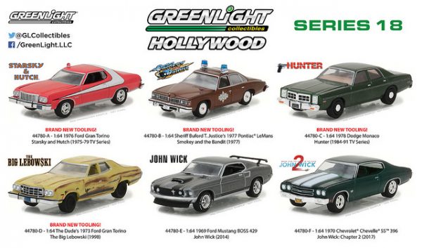 44780SET - 1970 Chevrolet Chevelle SS 396 (John Wick Chapter 2 2017) Hollywood Series 18