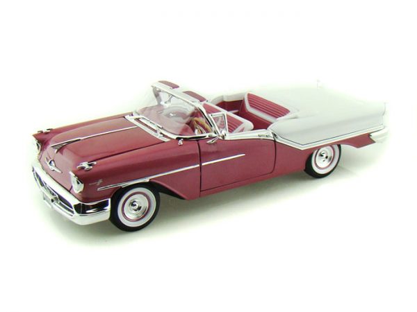 92758P 3 - 1957 OLDSMOBILE SUPER 88 - PURPLE/WHITE CONVERTIBLE BY ROAD SIGNATURE