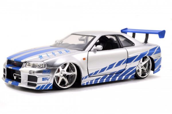 Fast & Furious - Brian's Nissan Skyline Gt-R (R34) at diecastdepot