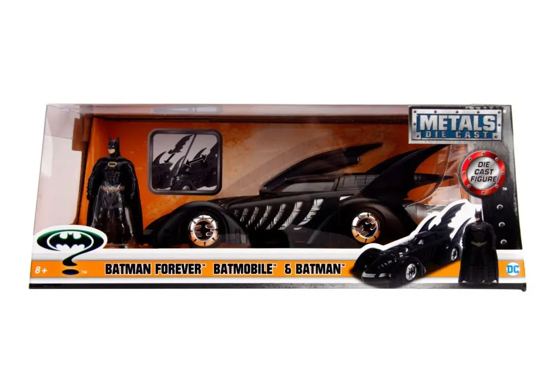 24 1989 Batman Batmobile w Diecast Batman(中古品)