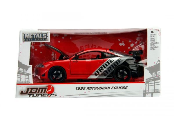 99105 395 Mitsubishi Eclipse Red in Packaging - 1995 Mitsubishi Eclipse - Red