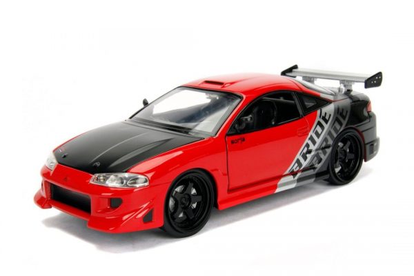 1995 Mitsubishi Eclipse - Red at diecastdepot