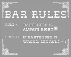 BAR RULES