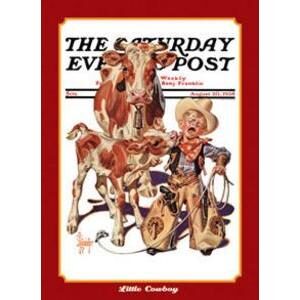 THE SATURADAY EVENING POST-COWBOY