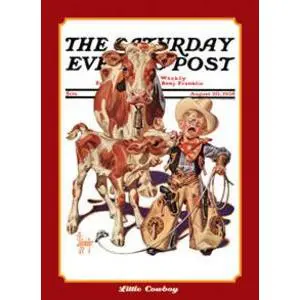 THE SATURADAY EVENING POST-COWBOY