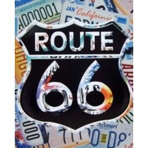ROUTE 66 LICENSE COLLAGE