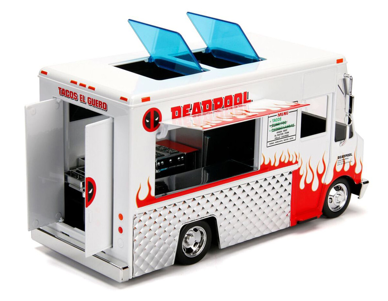 deadpool diecast taco truck