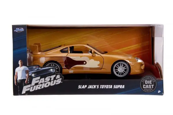 99540 1.24 ff slap jacks toyota supra in packaging - SLAP JACK’S TOYOTA SUPRA - FAST & FURIOUS