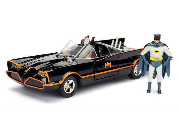 30873a - 1966 Classic Batmobile w/Batman & Robin - Build N Collect