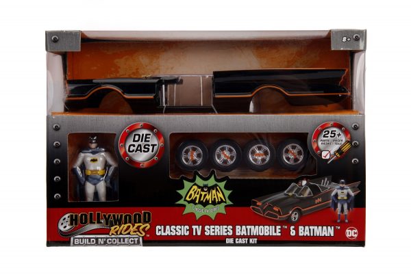 30873b - 1966 Classic Batmobile w/Batman & Robin - Build N Collect
