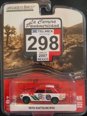 #298 1972 Datsun 510 - La Carrera Panamericana 2007- SPECIAL GREEN MACHINE VERSION