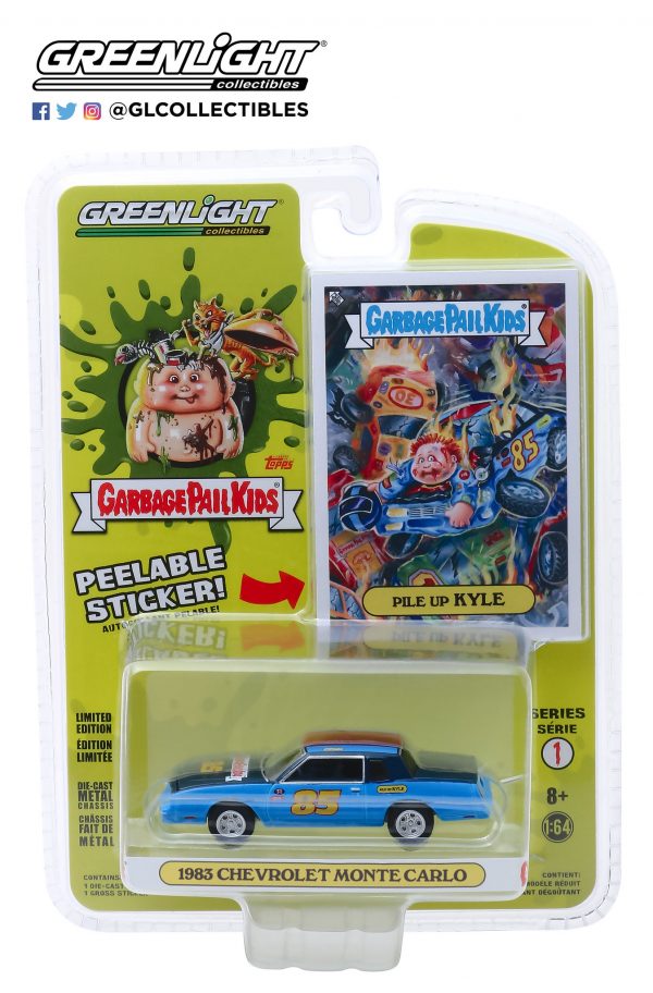 54010b - 1983 CHEVROLET MONTE CARLO -GARBAGE PAIL KIDS SERIES 1