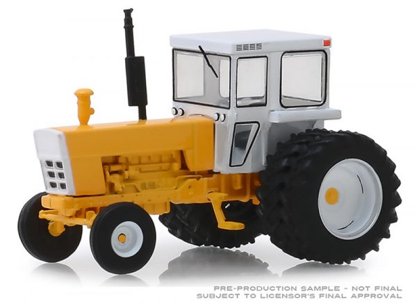 48030 d - 1974 Tractor with Cab - Yellow and White (Down on the Farm Series 3)