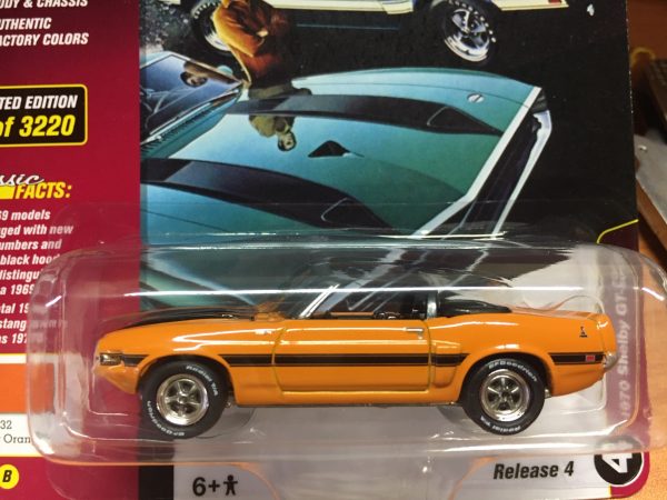 jlcp7059 - 1970 FORD SHELBY GT-500 - GRABBER ORANGE - LIMITED TO 3220