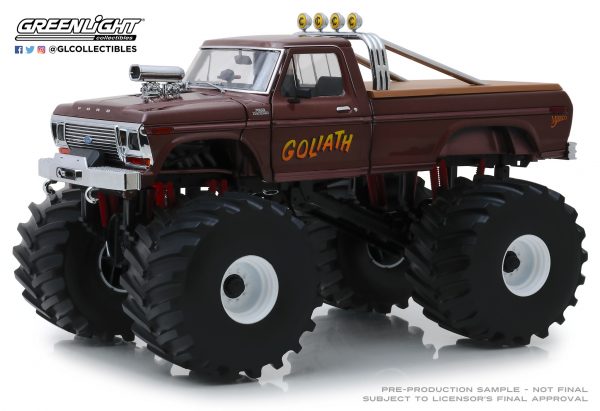 13540 - 1979 Ford F250 "GOLIATH" Monster Truck, King of Crunch series, with 66" tires