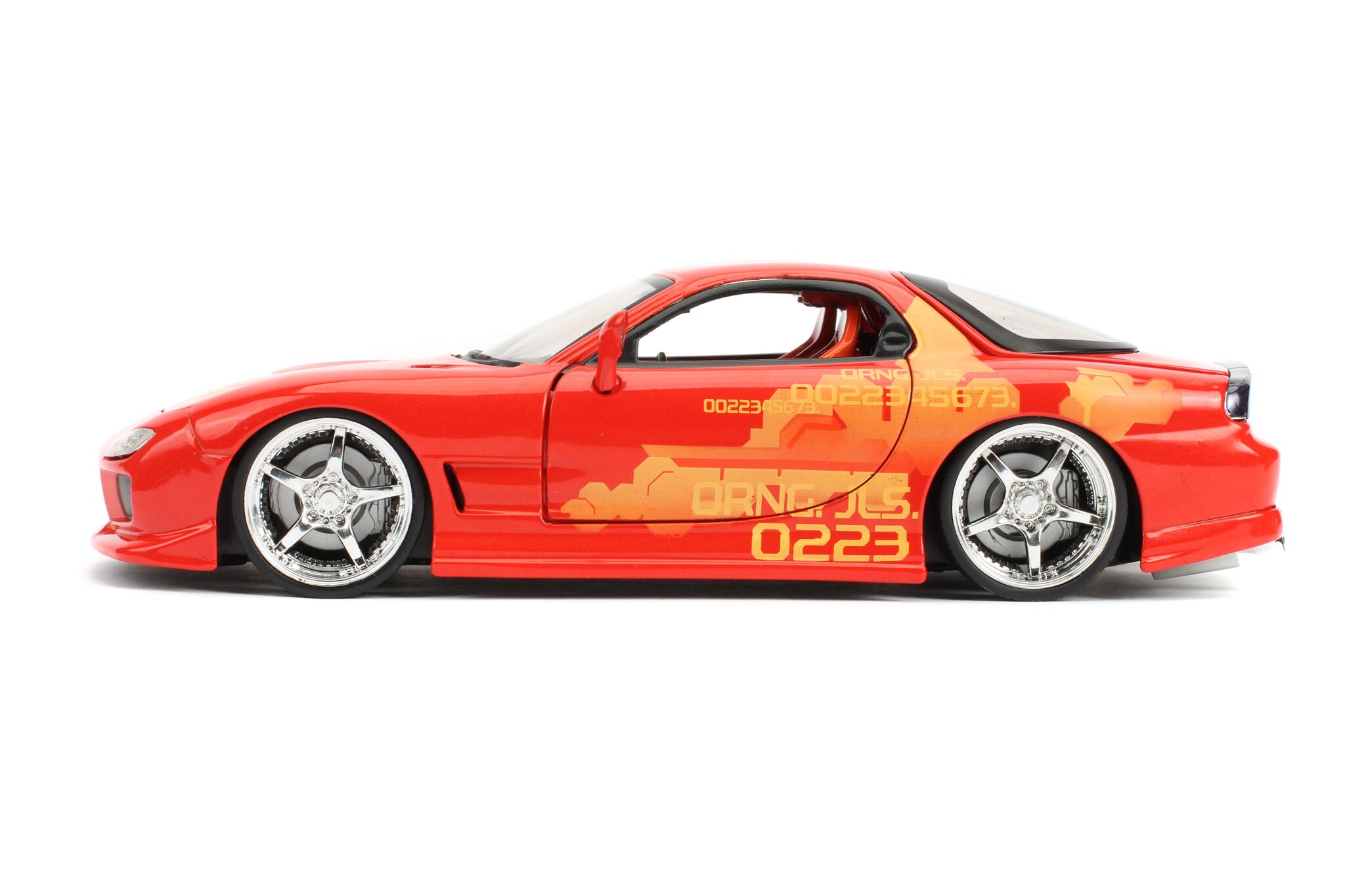 Mazda rx7 Orange