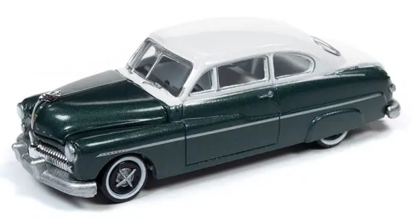 rc010b6 - 1949 MERCURY SEDAN - RACING CHAMPIONS MINT 30TH ANNIVERSARY -GREEN/WHITE