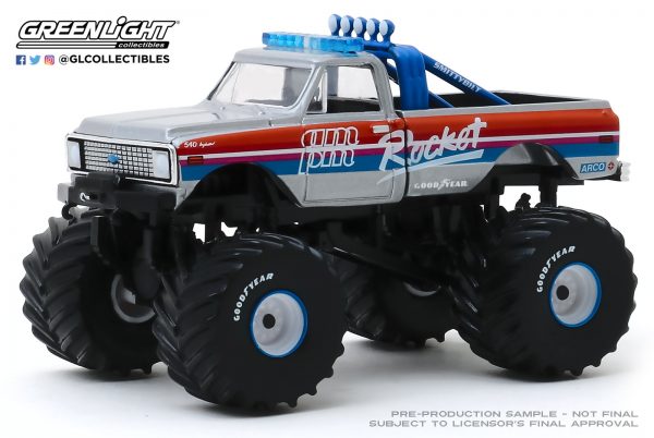 49060a1 - 1972 Chevrolet K-10 Monster Truck- ROCKET