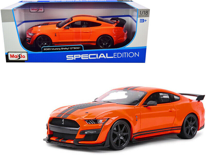 2020 FORD SHELBY GT500 - ORANGE | Diecast Depot