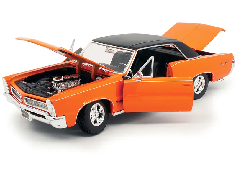 1965 PONTIAC GTO HURST EDITION - ORANGE | Diecast Depot