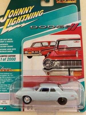 1964 DODGE 330 - LIGHT BLUE - CLASSIC GOLD-LIMITED TO 2000 (JOHNNY LIGHTNING)