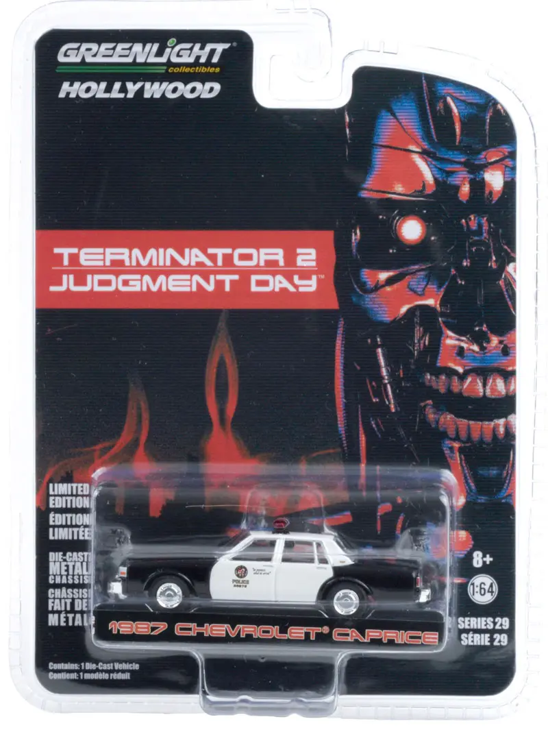 1987 Chevrolet Caprice Metropolitan Police - Terminator 2: Judgement Day ( 1991) | Diecast Depot