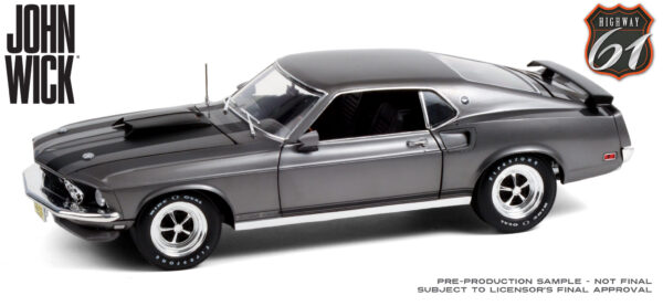 50639153917 01770e6491 k - 1969 Ford Mustang BOSS 429 - Chrome - Highway 61 - 1:18 John Wick (2014)