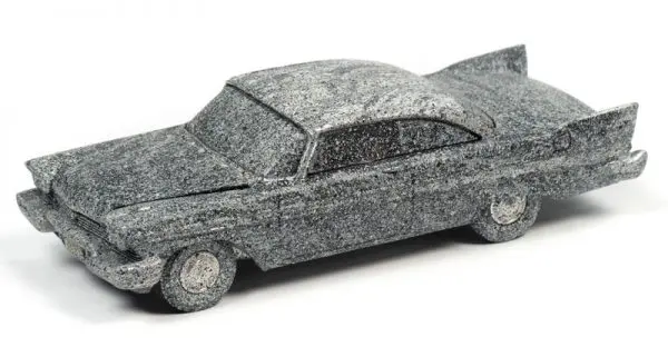 awsp040 - Christine - Burned 1958 Plymouth Fury in Charred Black