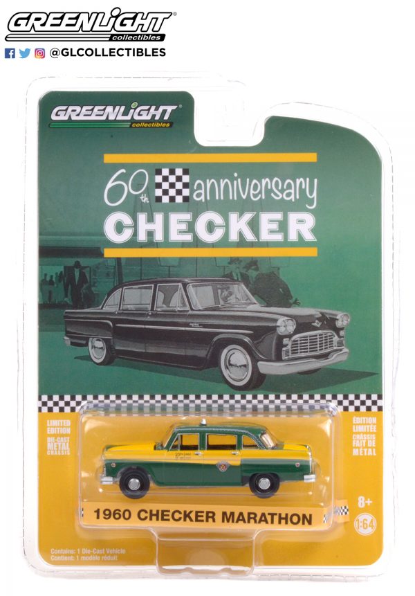 28060 c 1960 checker marathon a11 checker 60 years pkg b2b - 1960 CHECKER MARATHON 60 ANNIVERSARY CHECK TAXI