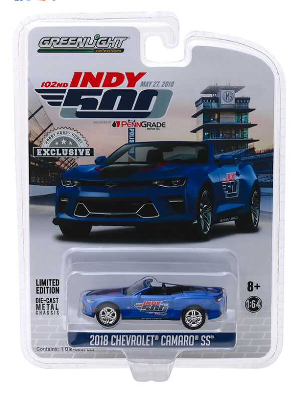 30004a - 2018 CHEVROLET CAMARO SS - 102ND INDY 500 PACE CAR - HOBBY EXCLUSIVE