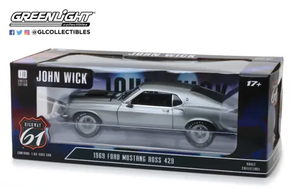 1969 Ford Mustang Boss 429 - John Wick (2014) by Greenlight