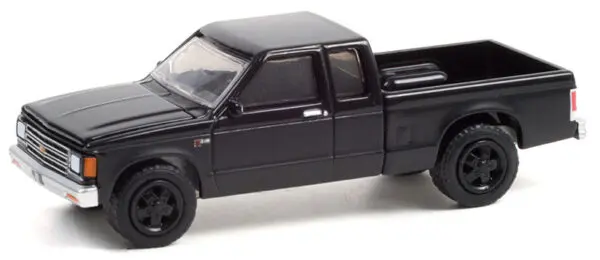 1988 Chevrolet S-10 Extended Cab Pick Up Truck - Black Bandit