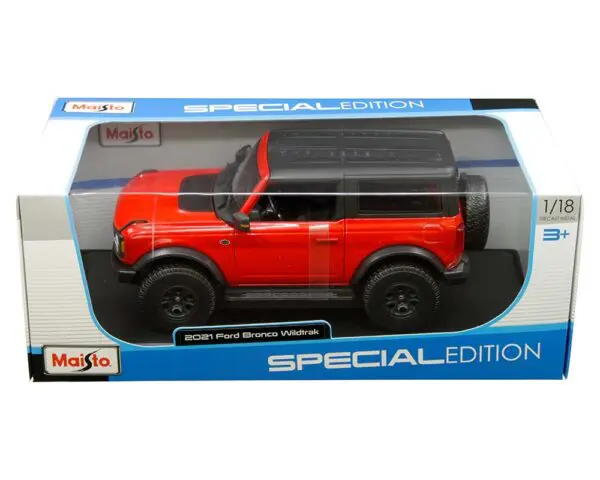 31456rd - 2021 FORD BRONCO WILKTRAK IN RED - 2 DOOR