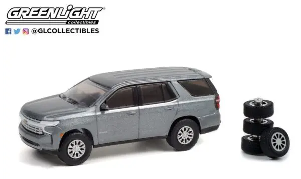 97010e - 2021 Chevrolet Tahoe with Spare Tires - Satin Steel Metallic