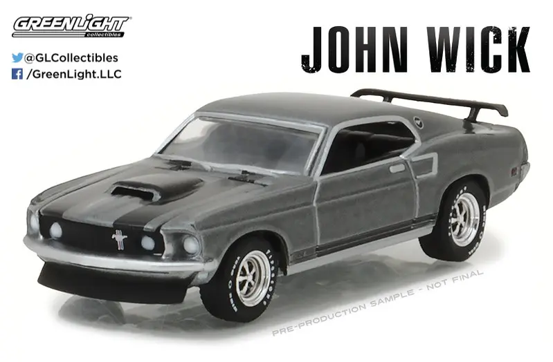 1969 Ford Mustang BOSS 429 - John Wick (2014) movie car