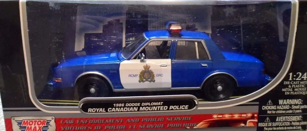 rcmp diecast cars