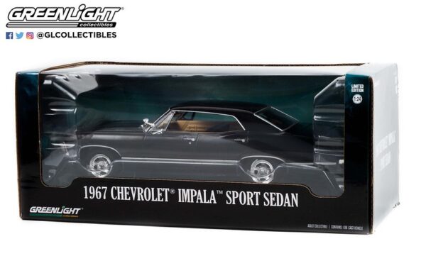 84035 2 - 1967 Chevrolet Impala Sport Sedan - Tuxedo Black