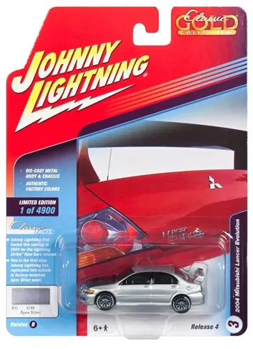 jlcg016b3 1 - 2004 MITSUBISHI LANCER EVOLUTION - APEX SILVER