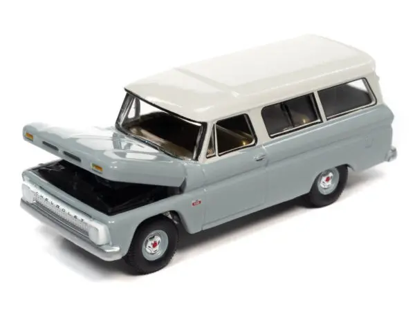 awsp091a2 - 1966 CHEVROLET SUBURBAN (GRAY BODY W/WHITE ROOF)