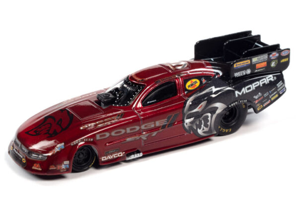 rcsp017a - 2021 MATT HAGAN DODGE CHARGER FUNNY CAR (RED & BLACK W/RACE GRAPHICS)