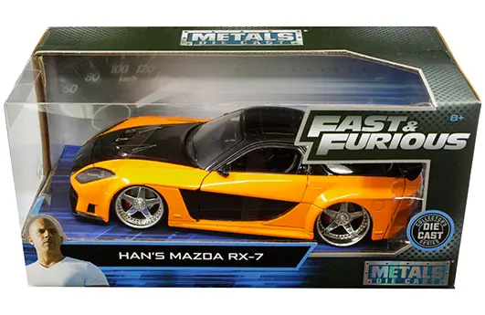 Fast and furious store metal diecast