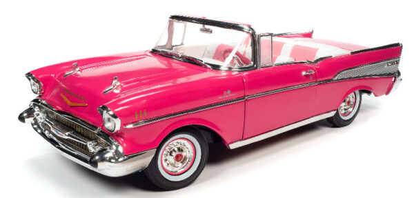 awss128 - Barbie - 1957 Chevrolet BEL AIR Convertible in Pink