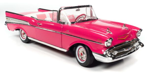 awss128a - Barbie - 1957 Chevrolet BEL AIR Convertible in Pink