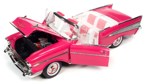 awss128b - Barbie - 1957 Chevrolet BEL AIR Convertible in Pink