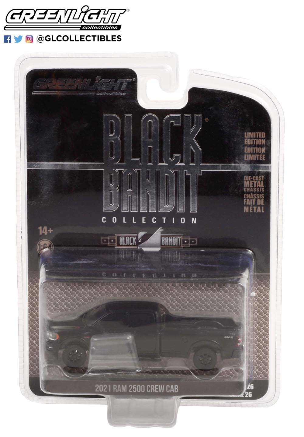 2021 DODGE RAM 2500 CREW CAB BLACK BANDIT SERIES 26 | Diecast Depot