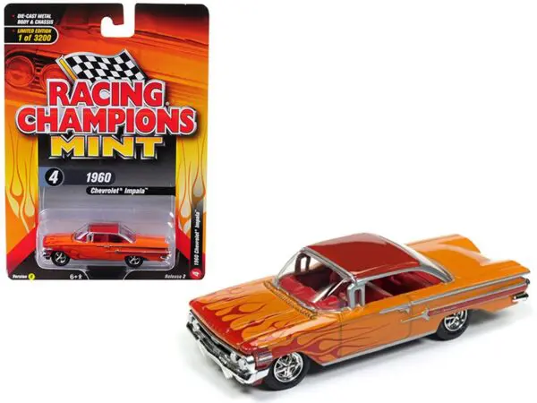 rcsp007 1 - 1960 Impala SS with Flames- Orange