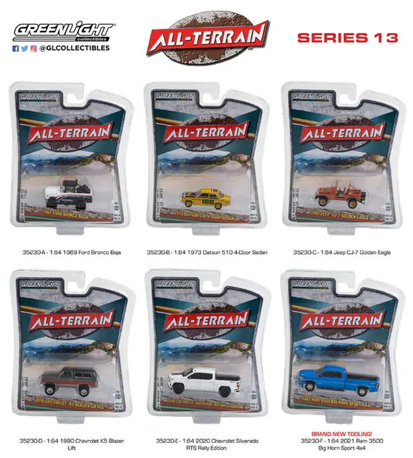 35230 1 64 all terrain series 13 pkg group b2b - 1969 Ford Bronco Baja - BFGoodrich