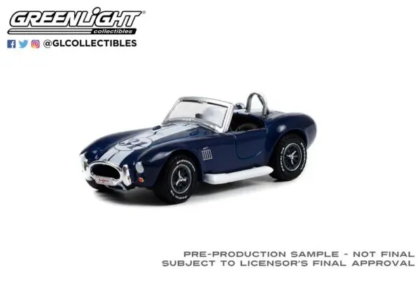 37250 b 1 64 barrett jackson series 9 1965 shelby cobra b2b - 1965 Shelby Cobra CSX 4000 Roadster #31 (Lot #1353) - Guardsman Blue with Black Interior