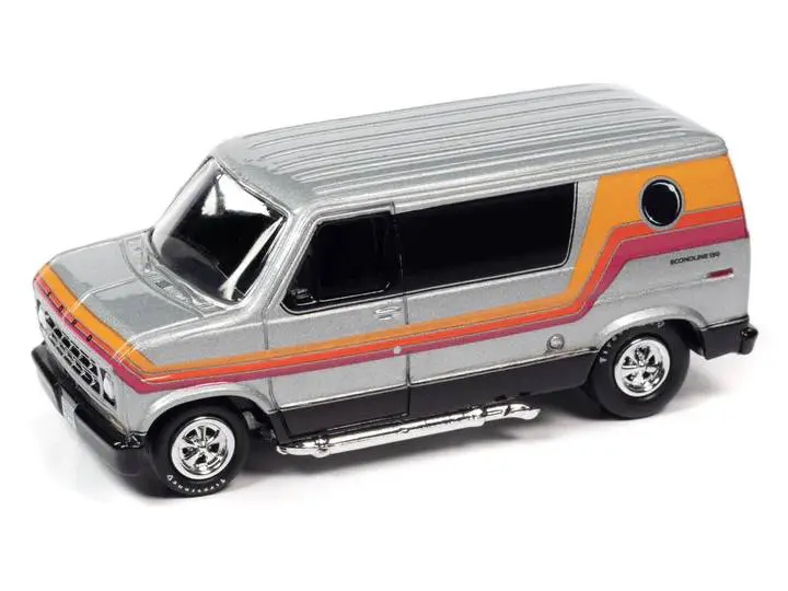 1976 Dodge Street Van (Brown w/Yellow Graphics) 1977 Ford Cruisin 